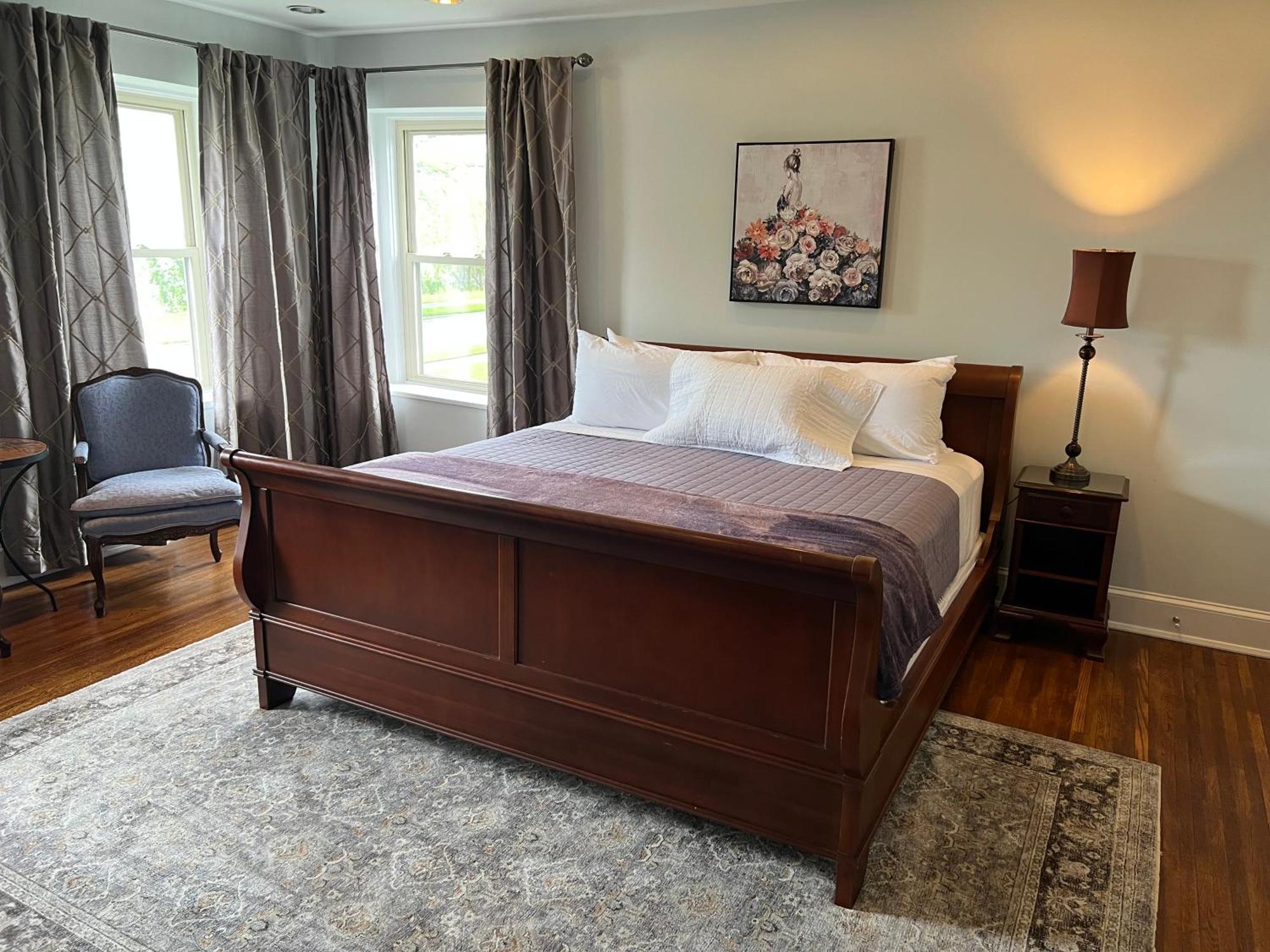 The Manor On Front Bed & Breakfast Harrisburg Oda fotoğraf